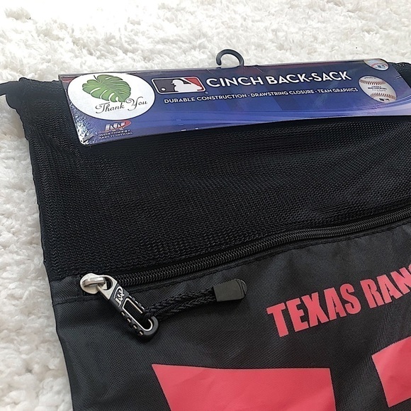 🆕 Texas Rangers MLB cinch back sack bag la… - Picture 6 of 10